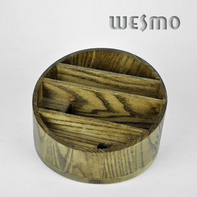 Personalized Eco - Friendly Bamboo Jewelry Holder with Four Terraced Parts
